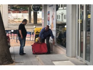 Bilecik’te bomba imha uzmanının cesareti korkuttu