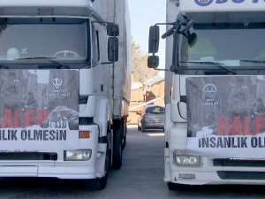 Konya'dan Halep'e Un Yardımı