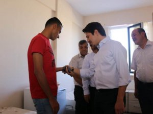 Özboyacı yurtları inceledi