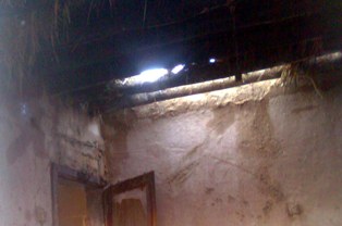 Sızan gaz evi kullanılmaz hale getirdi