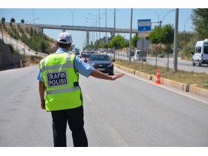Bayram trafiğine drone desteği
