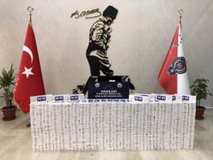Hakkari’de 6 bin 980 paket sigara ele geçirildi