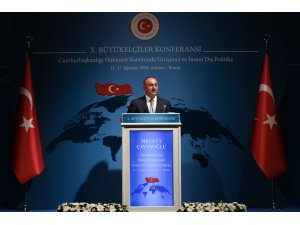 Çavuşoğlu, 10. Büyükelçiler Konferansı'nın kapanışında konuştu