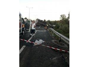 Samsun’da tır traktöre çarptı: 2 ölü, 2 yaralı
