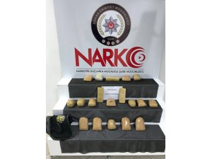 Odunluktan 9.5 kilo eroin çıktı
