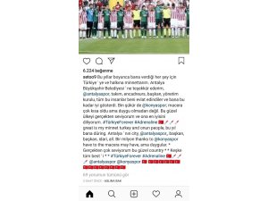 Katar’a transfer olan Eto’o’dan Antalyaspor ve Atiker Konyaspor’a teşekkür mesajı
