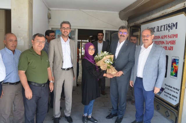 Erdem'den Karapınar'a ziyaret