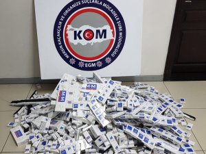 Mersin’de kaçak sigara operasyonu
