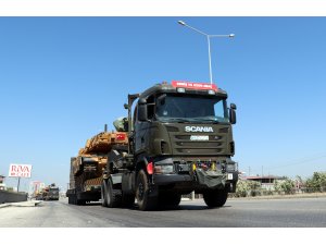Suriye sınırına askeri sevkiyat