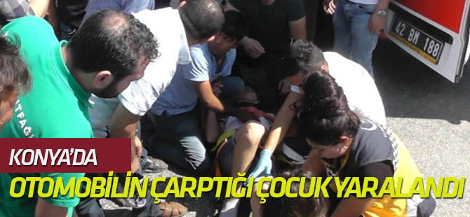 Otomobilin Çarptığı Çocuk Yaralandı