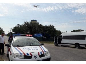 Jandarmadan “Drone” ile uygulama