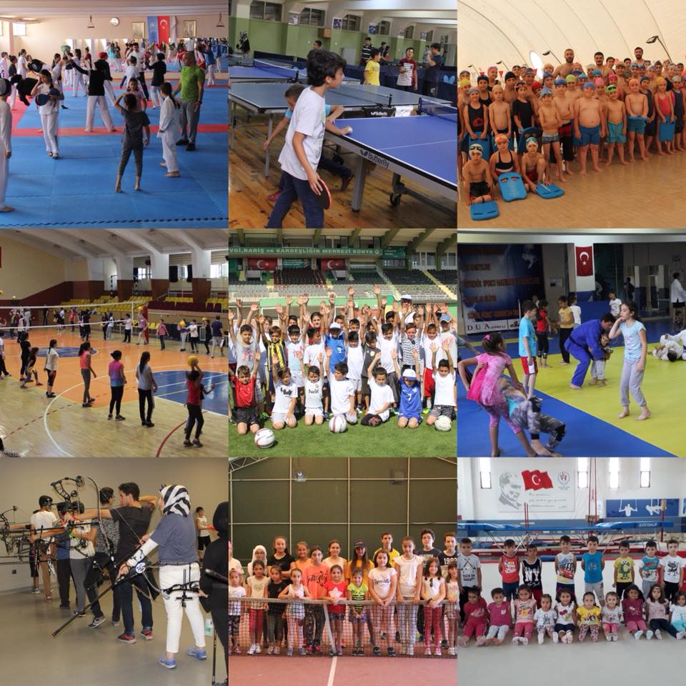 Yaz Spor Okulları dolu dolu geçiyor