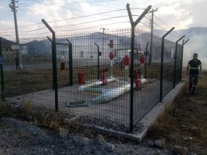 Ankara'da örtü yangını