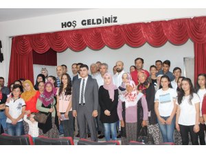 Derinkuyu'da fen lisesini kazananlara ödül