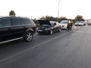 Birecik’te zincirleme kaza:1 yaralı
