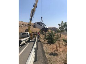 Mardin’de trafik kazası: 1 yaralı