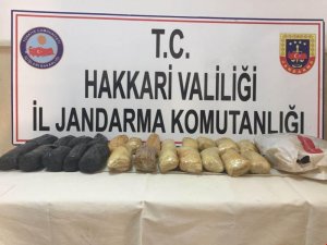 Hakkari’de 21 kilo TNT patlayıcı ele geçirildi