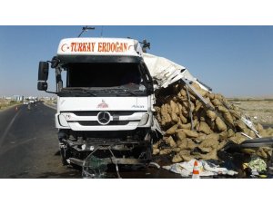 Kömür yüklü tır devrildi: 1 ölü, 1 yaralı
