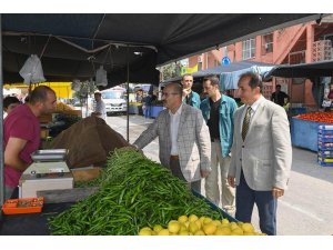 Biberci ve zeytinci esnafına "kalıcı yer" yapılacak