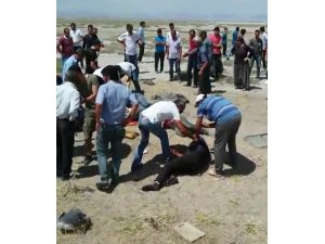 Askerlerin içinde bulunduğu otomobil takla attı: 1 ölü, 5 yaralı