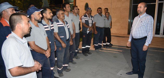 Pekyatırmacı ekipleri ziyaret etti