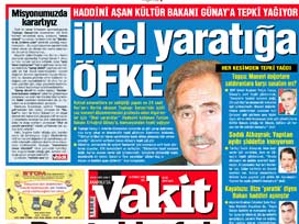 Günay'ın sözüne kızan Vakit ısrarlı