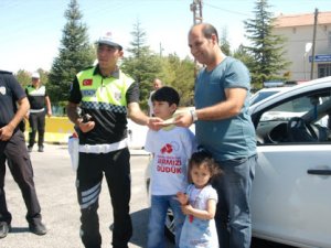 Karapınar'da hatalı sürücüler "kırmızı düdük" ile uyarılacak