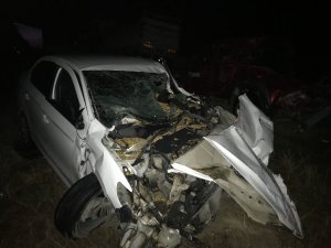 Horasan’da trafik kazası: 8 yaralı