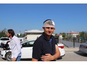 Acemi kasaplar kendini yaraladı