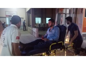 Otomobil şarampole yuvarlandı:  4 yaralı