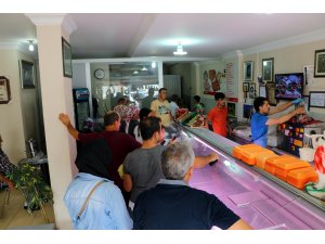 Kasaplarda bayram yoğunluğu