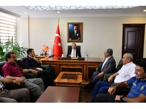 Kulu'da bayramlaşma