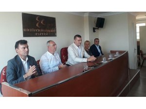 Aydın MHP’de bayramlaşma töreni
