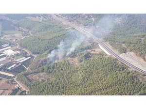 Dalaman’da 1 hektar orman kül oldu