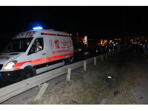 E-5’te arka arkaya kaza: 1 ölü, 3 yaralı