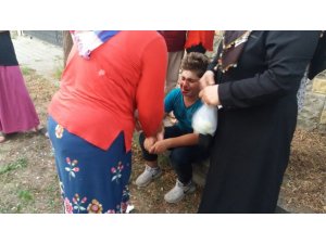 Çocukların bisiklet gezisi hastanede bitti