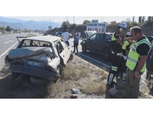 Tosya’da trafik kazası: 2 yaralı