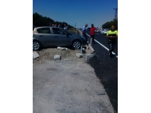 Kırşehir’de trafik kazası: 2 yaralı
