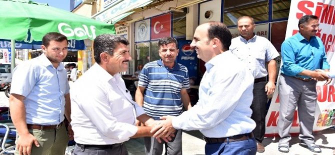 Başkan Altay, Altınekin, Cihanbeyli ve Kulu’da ilçe sakinleriyle bayramlaştı