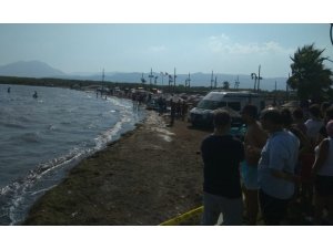 Serinlemek için girdiği gölde boğuldu