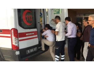 1. kattan düşen bebek yaralandı