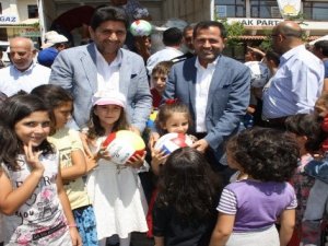 Derbent'te bayramlaşma programı