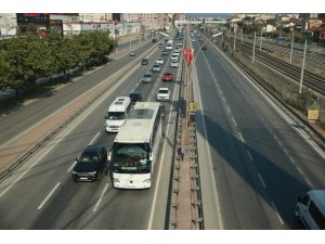 Tatilciler dönüş yolunda