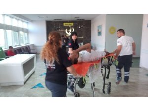 İskeleden denize atlayan Suriyeli genç kuma çakıldı
