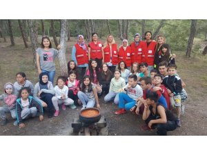Hasırca Kampında hazırlıklar tamamlandı