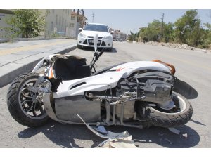 Beypazarı'nda trafik kazası: 1 yaralı