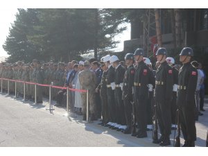Doğubayazıt’ta şehit düşen teğmen, Erzurum’dan törenle uğurlandı