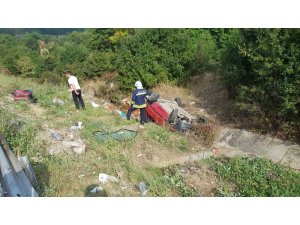 Bolu’da trafik kazası: 4 yaralı
