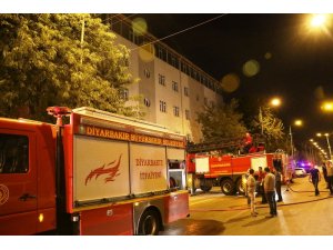 Diyarbakır’da kız öğrenci yurdunda yangın