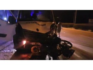 Geçen hafta kaza yapan motosiklet sürücüsü hayatını kaybetti